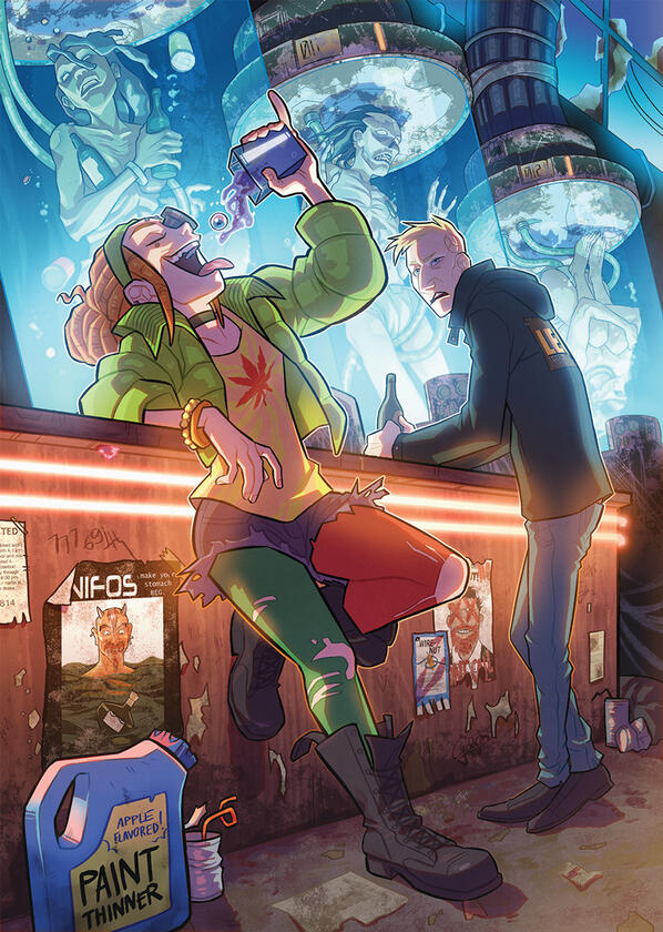 Drugs &amp; Wires - Kickstarter guest print