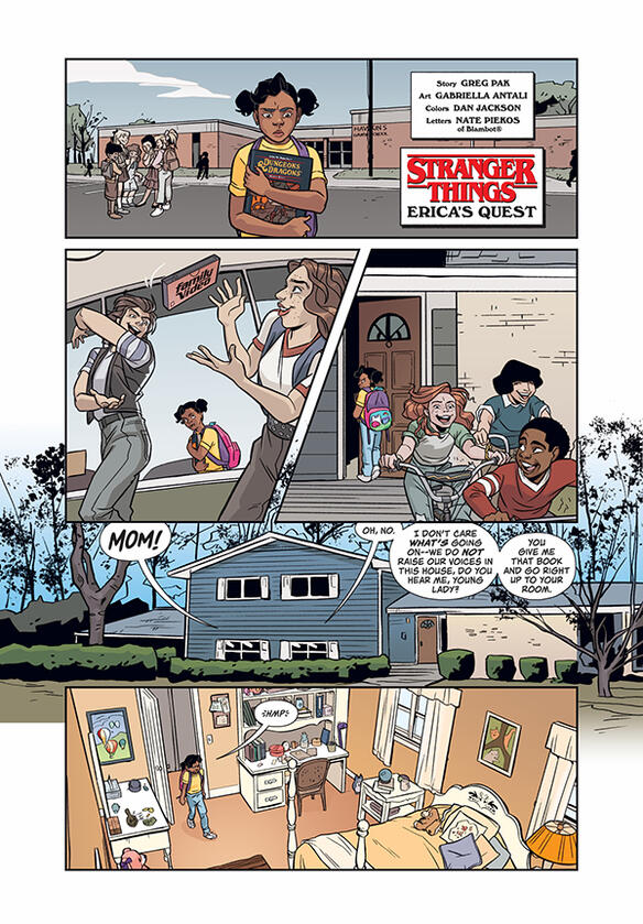 FREE COMIC BOOK DAY 2020 (ALL AGES) STRANGER THINGS/MINECRAFT - Page 1